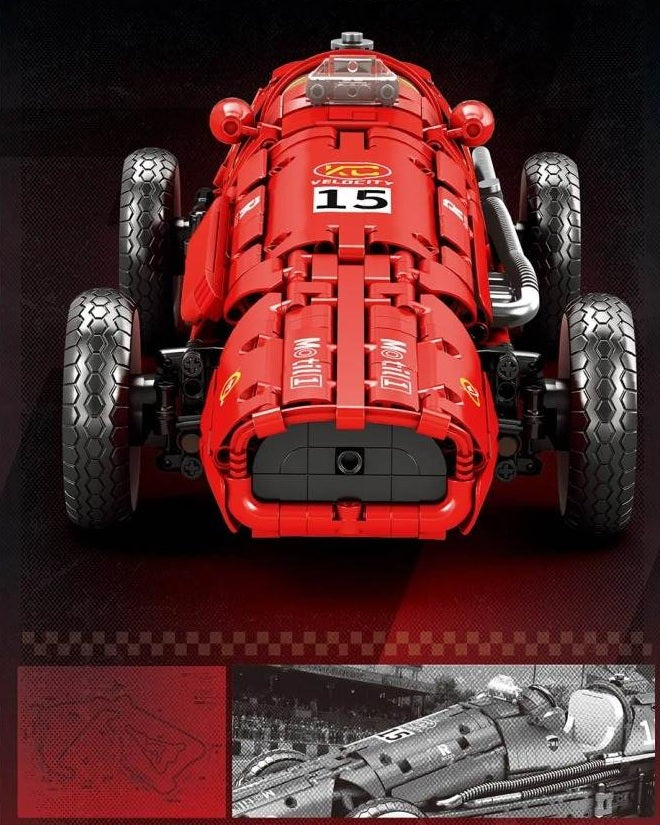 11038 - Ferrari F1 500 Racing Car Model