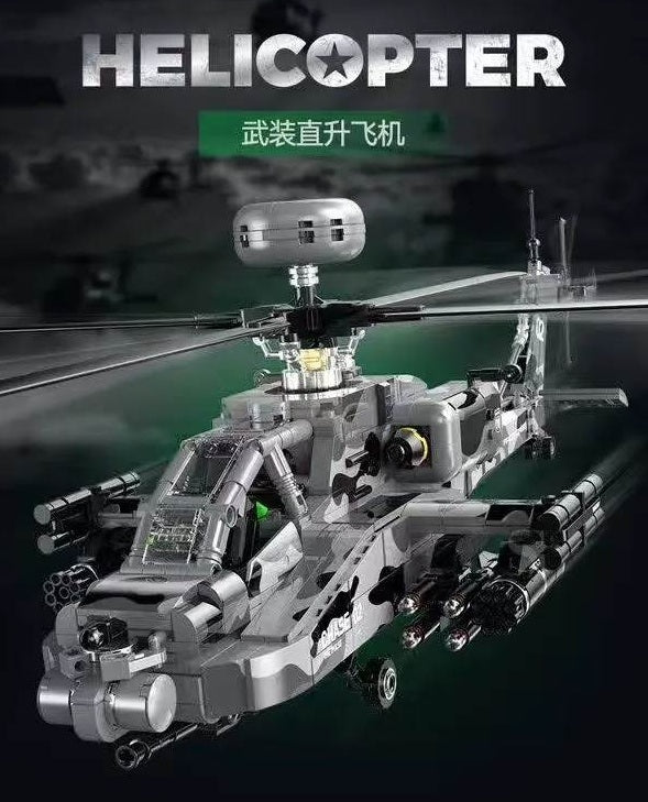 60549 - Motorised Apache Helicopter