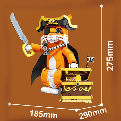 DK7074 Pirate cat