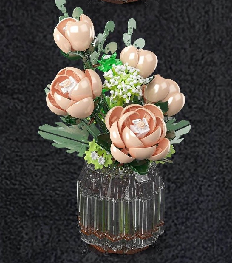 24109 - White Rose Vase