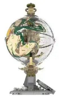 I0003 - Dinosaur Skull in Globe