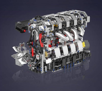 10087 Motorised 4 Cylinder Engine