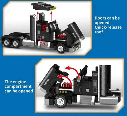 Trucks - Volvo, Scania and American with optional trailer