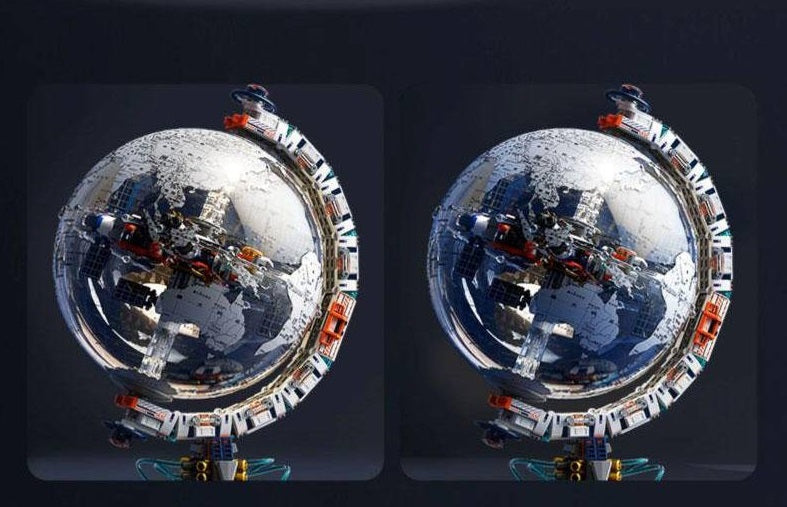 CK003 - International Space Station in a Globe