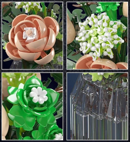 24109 - White Rose Vase