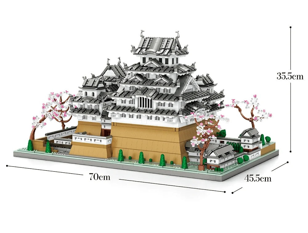 55017 - Himeji Castle in 1/127 scale