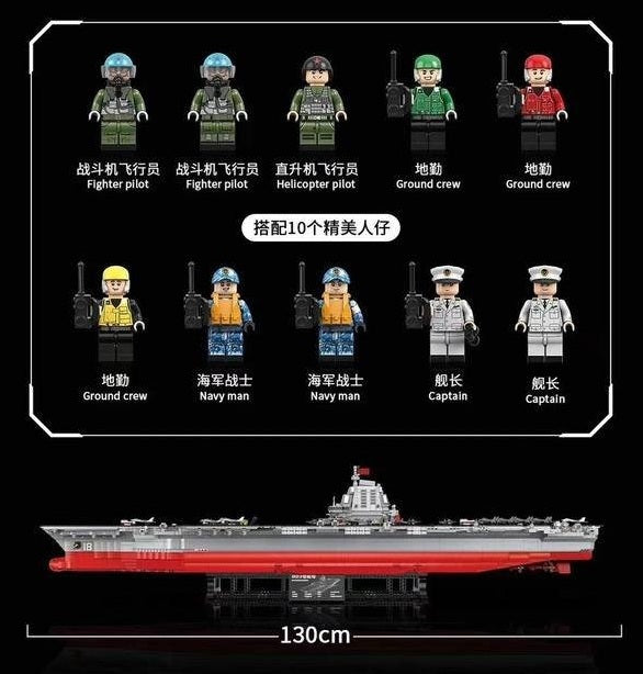 20313 Aircraft Carrier 1/250 Scale with Accessories