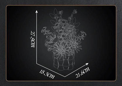 24017 - Daisy Vase