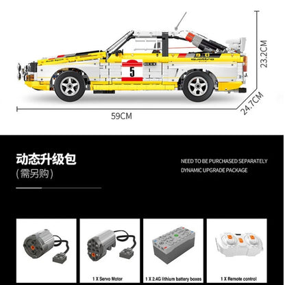 23043 Audi Quattro 1/8 Scale with lighting