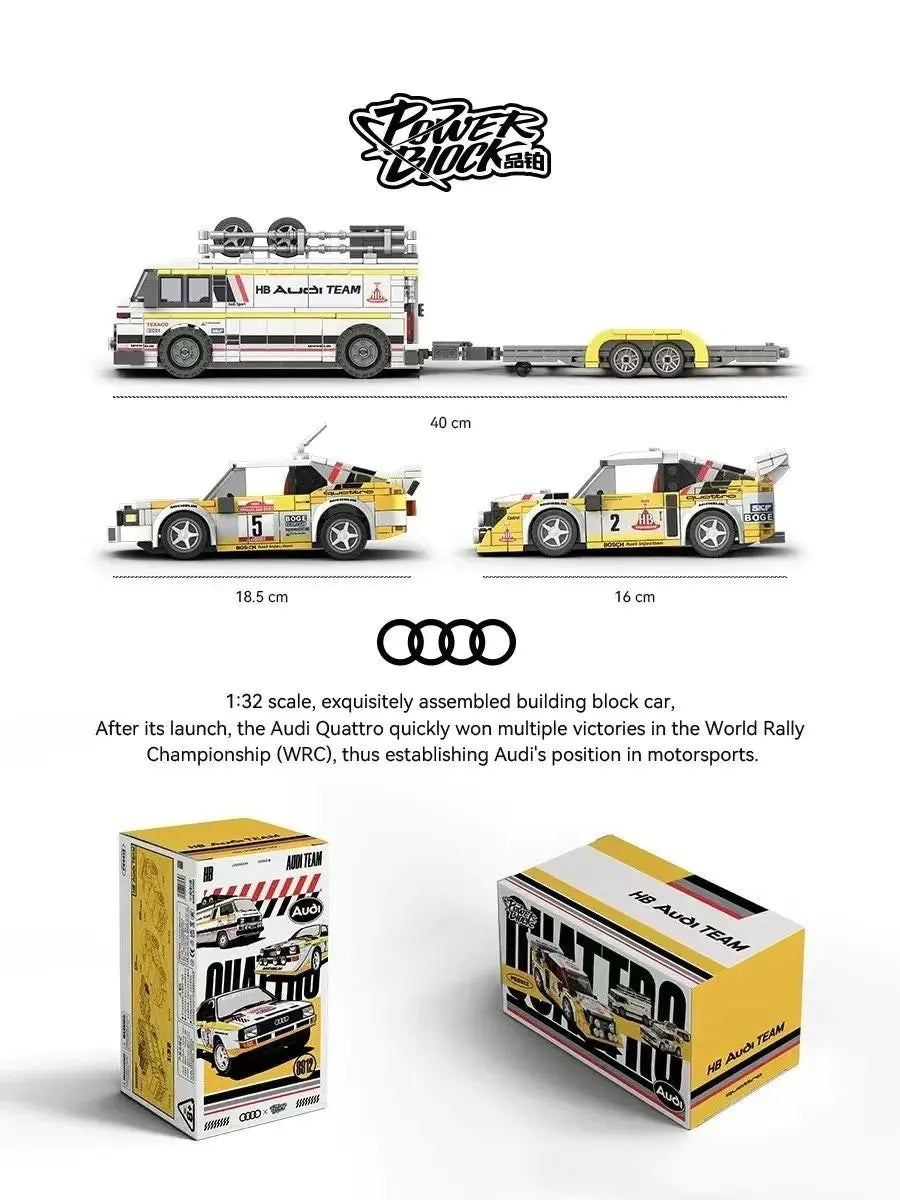 PB8812 Audi Race Team collection 1/32 Scale