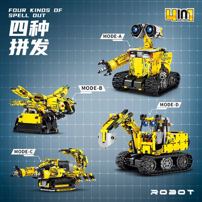 JD043 - R/C Robot - 4 build styles