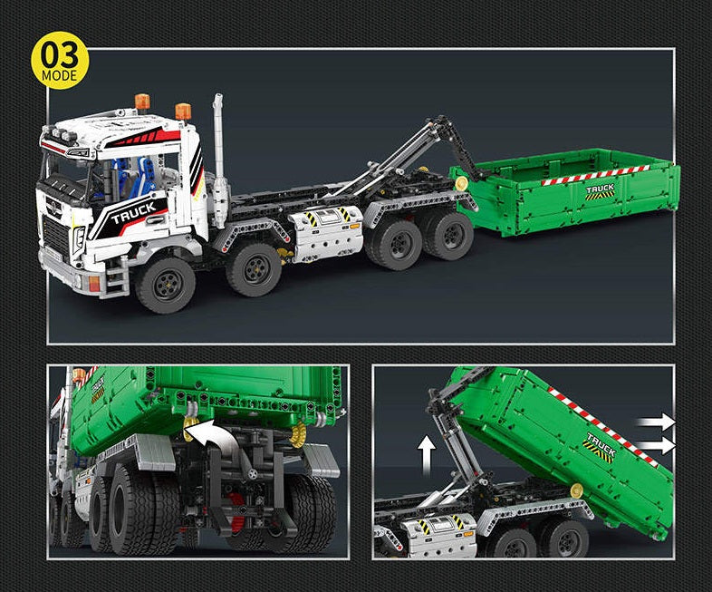 22021 - R/C truck & Trailer/RORO skip