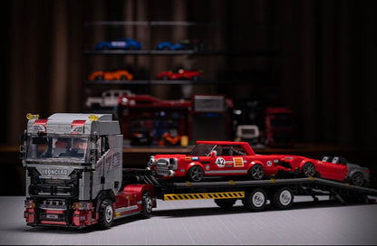 Trucks - Volvo, Scania and American with optional trailer