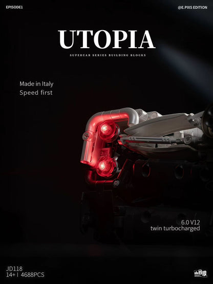 JD118 - Pagani Utopia with lighting