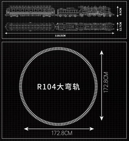 12025 Orient Express Remote Control Train with track