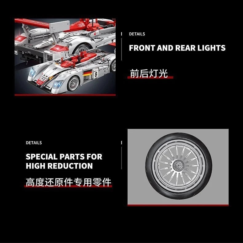 23044 - Audi R8 Le Mans Winner with lighting