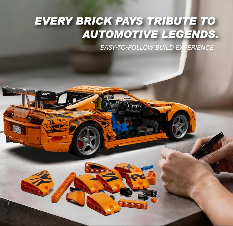 23049 - Toyota Supra A80 (Paul Walker - Fast & Furious) 1/8 Scale