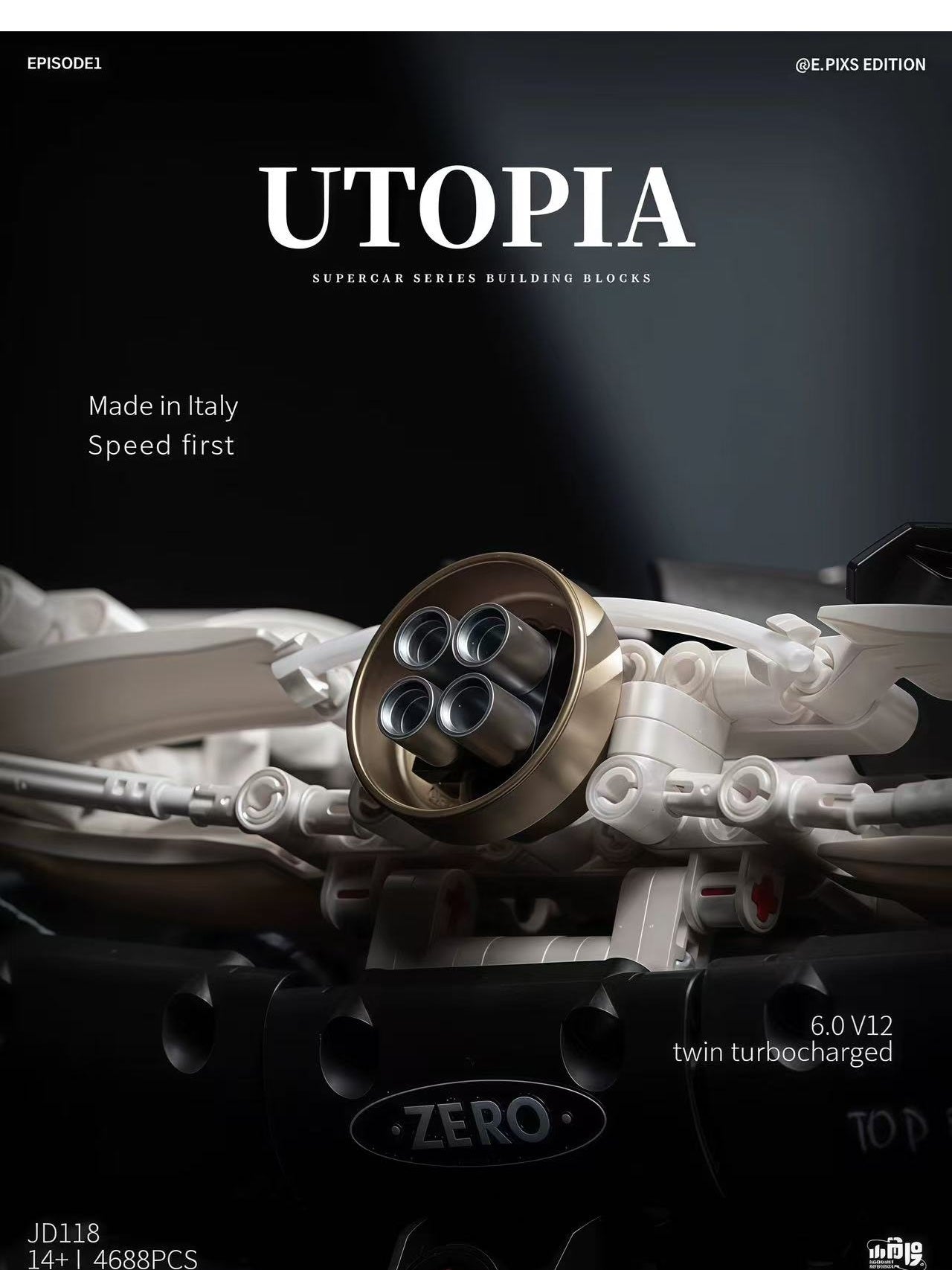 JD118 - Pagani Utopia with lighting