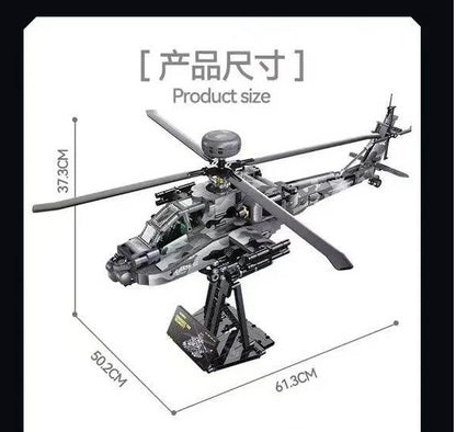 60549 - Motorised Apache Helicopter