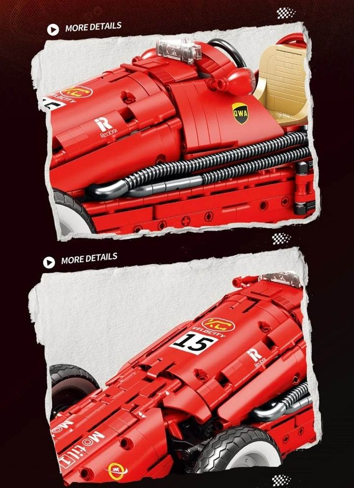 11038 - Ferrari F1 500 Racing Car Model