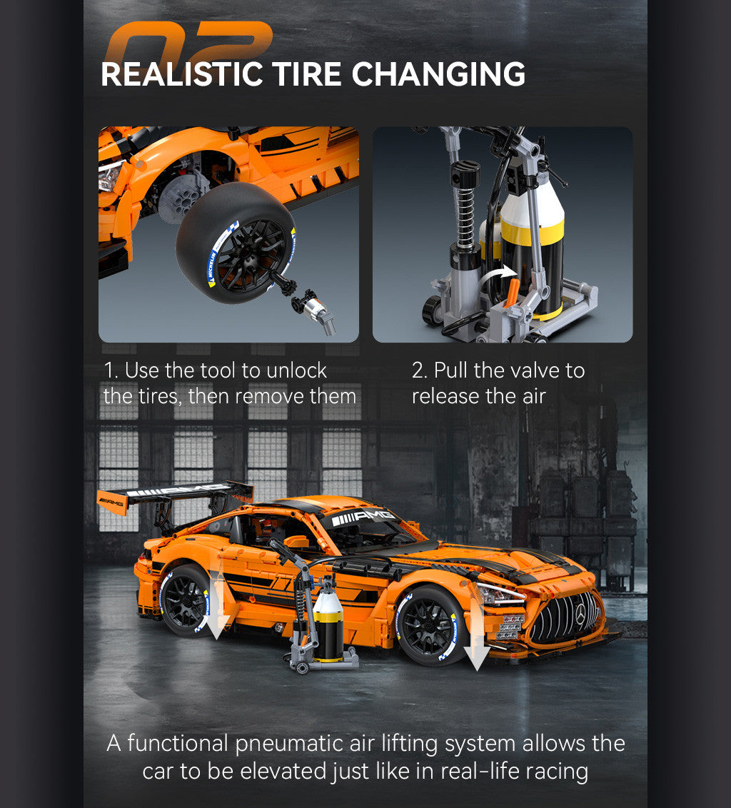 C64008 - Mercedes AMG GT3  Licensed model in 1/8 Scale