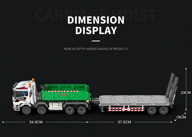 22021 - R/C truck & Trailer/RORO skip