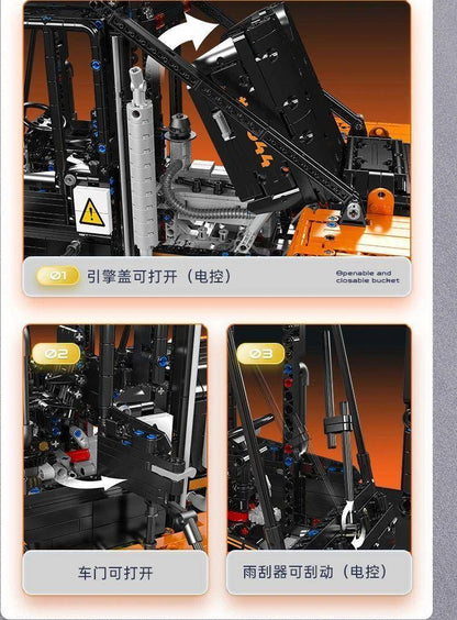 17044 - 1/6 Scale Motorised HD Forklift
