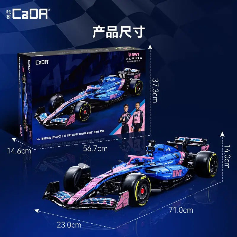 C64012 - BWT Alpine F1 in 1/8 Scale