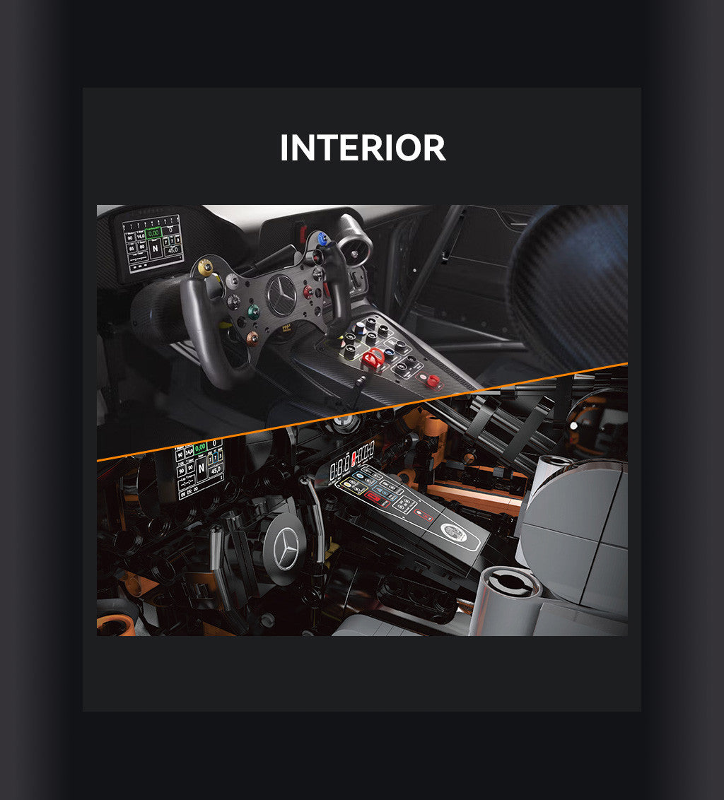 C64008 - Mercedes AMG GT3  Licensed model in 1/8 Scale