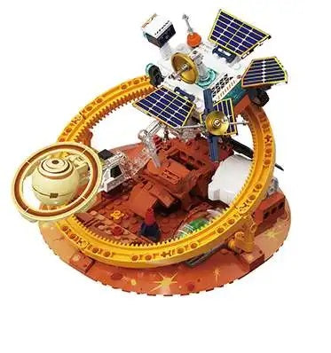 Solar Powered Rotating Space Models