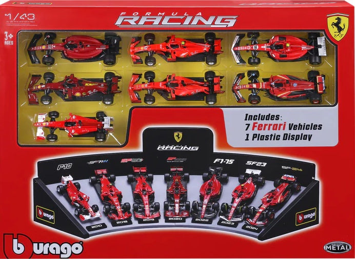 1/43 Scale - Die cast F1 Display Sets - Buy all 4 and get 10% Discount!