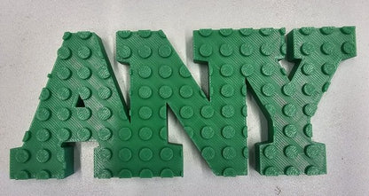 Building Block Name Plates