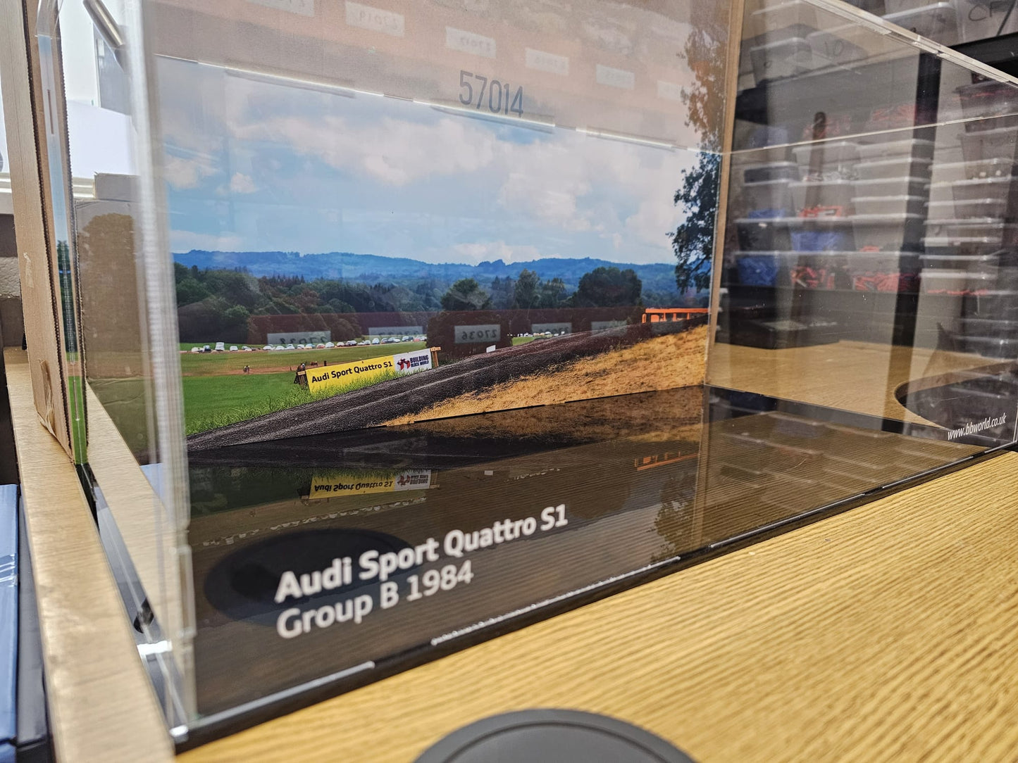 Display Case for Audi Sport Quattro S1 in 1/8 Scale