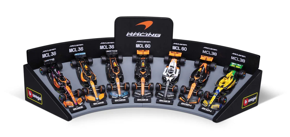 1/43 Scale - Die cast F1 Display Sets - Buy all 4 and get 10% Discount!