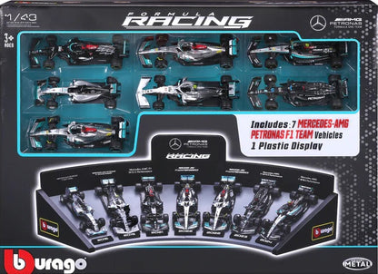 1/43 Scale - Die cast F1 Display Sets - Buy all 4 and get 10% Discount!